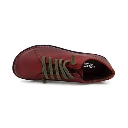 ZAPATO SEÑORA PIEL BURDEOS