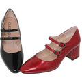 Zapato Mary Jane Classyco - Piel Charol con Doble Hebilla