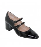 Zapato Mary Jane Classyco - Piel Charol con Doble Hebilla